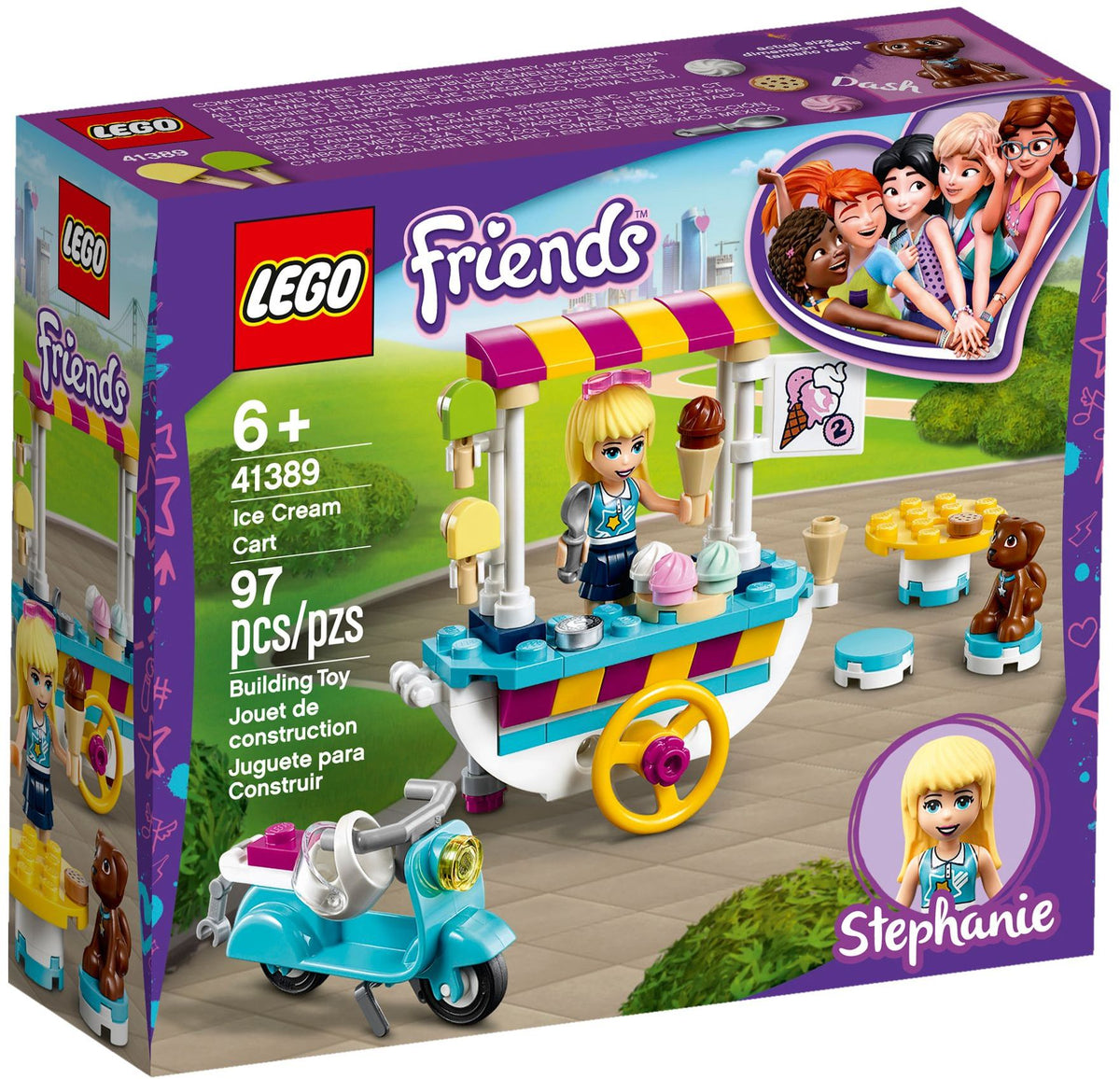 LEGO Friends 41389 Stephanies mobiler Eiswagen