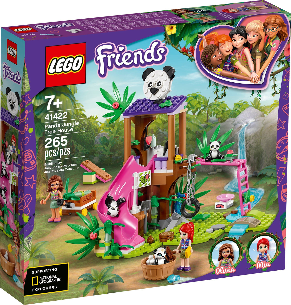 LEGO Friends 41422 Panda-Rettungsstation