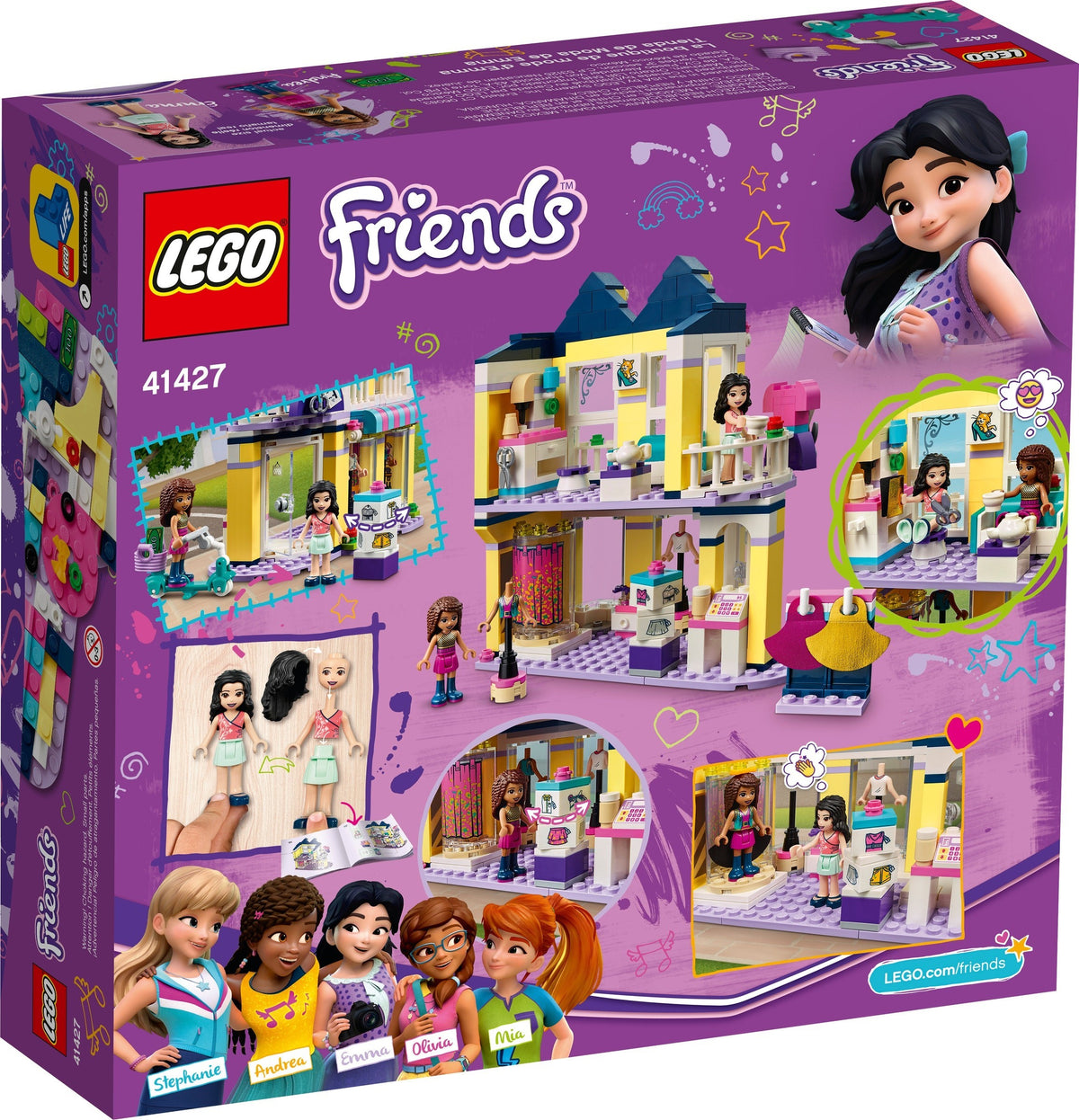 LEGO Friends 41427 Emmas Mode-Geschäft