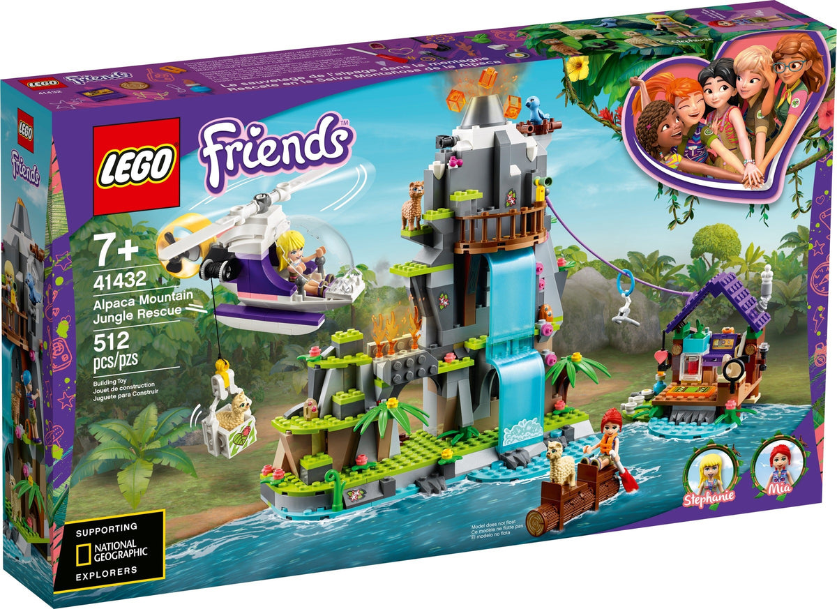 LEGO Friends 41432 Alpaka-Rettung im Dschungel
