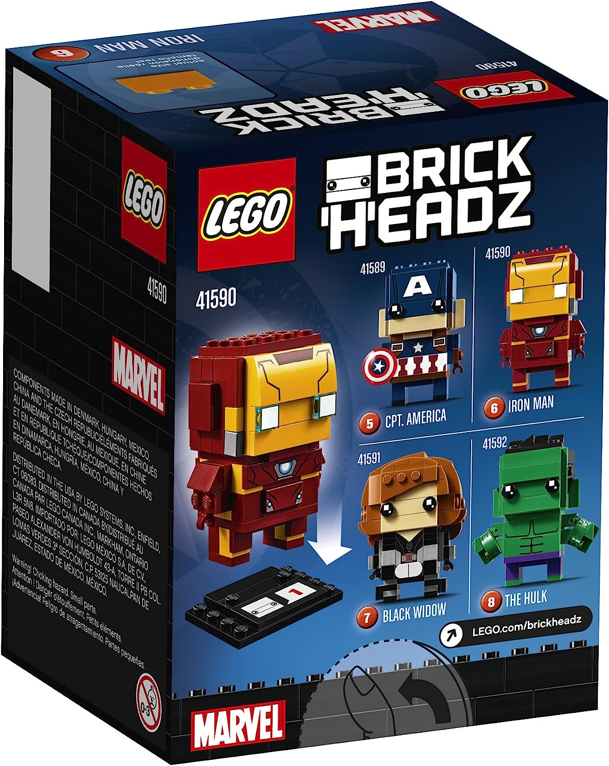 LEGO BrickHeadz Marvel 41590 Iron Man