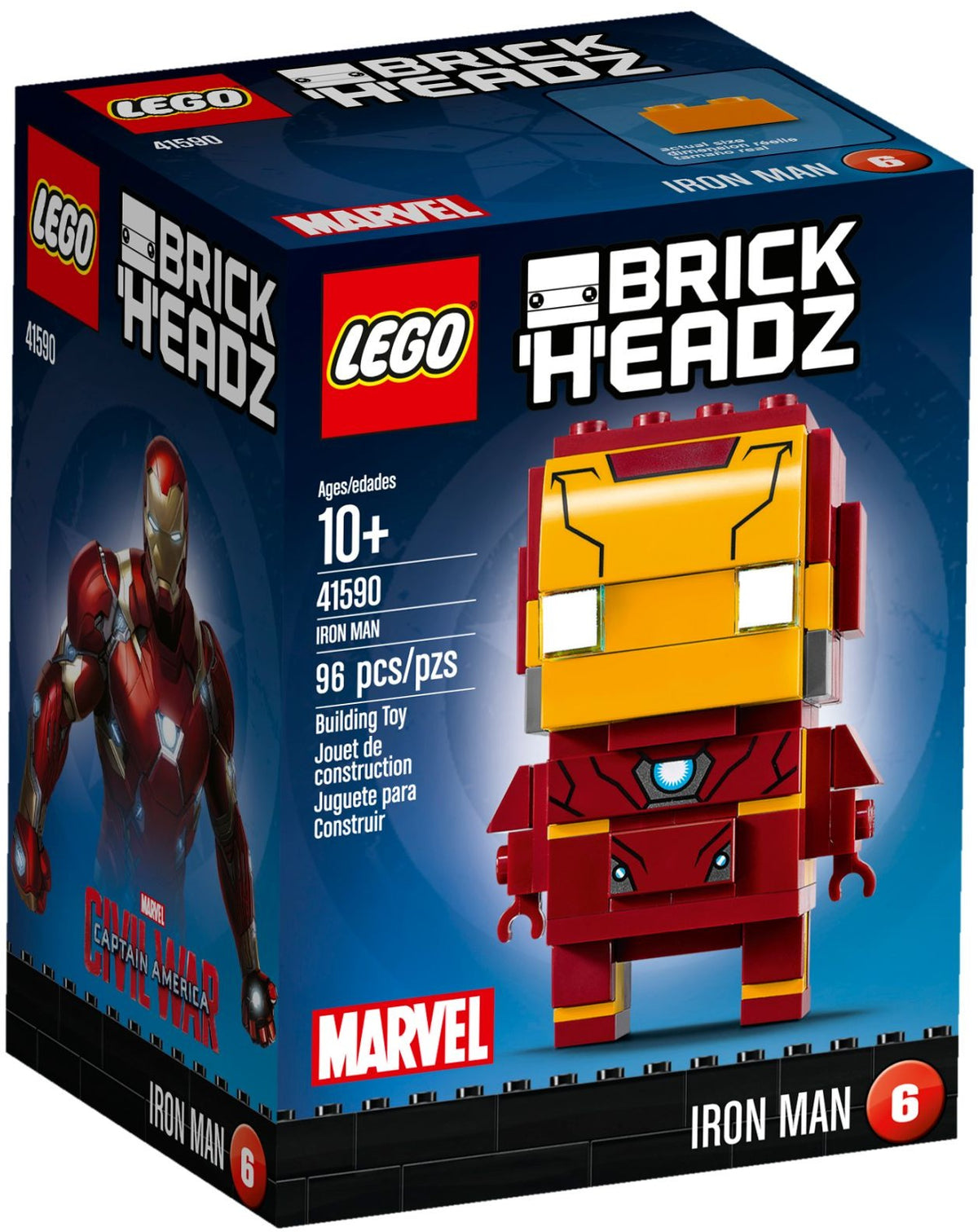LEGO BrickHeadz Marvel 41590 Iron Man