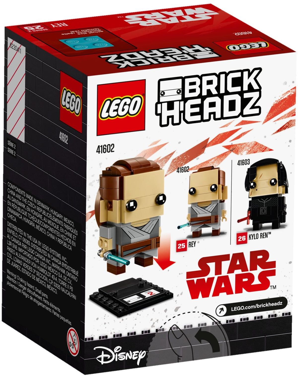 LEGO Brickheadz Star Wars 41602 Rey