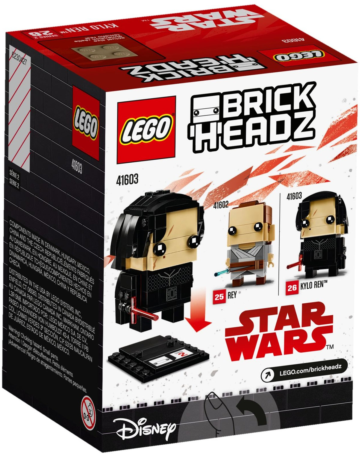 LEGO Brickheadz Star Wars 41603 Kylo Ren