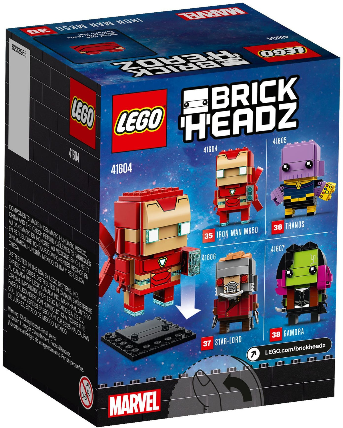 LEGO Brickheadz 41604 Iron Man MK50