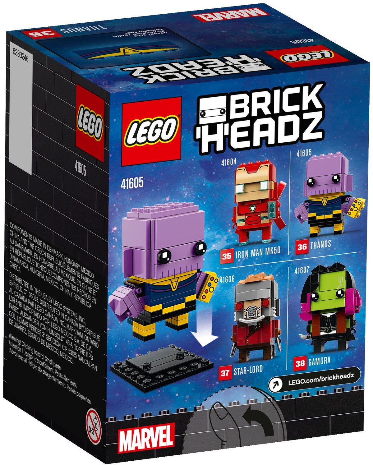 LEGO Brickheadz 41605 Thanos