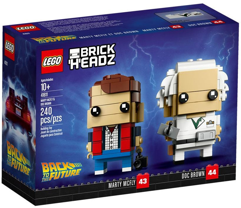LEGO Brickheadz 41611 Marty McFly und Doc Brown