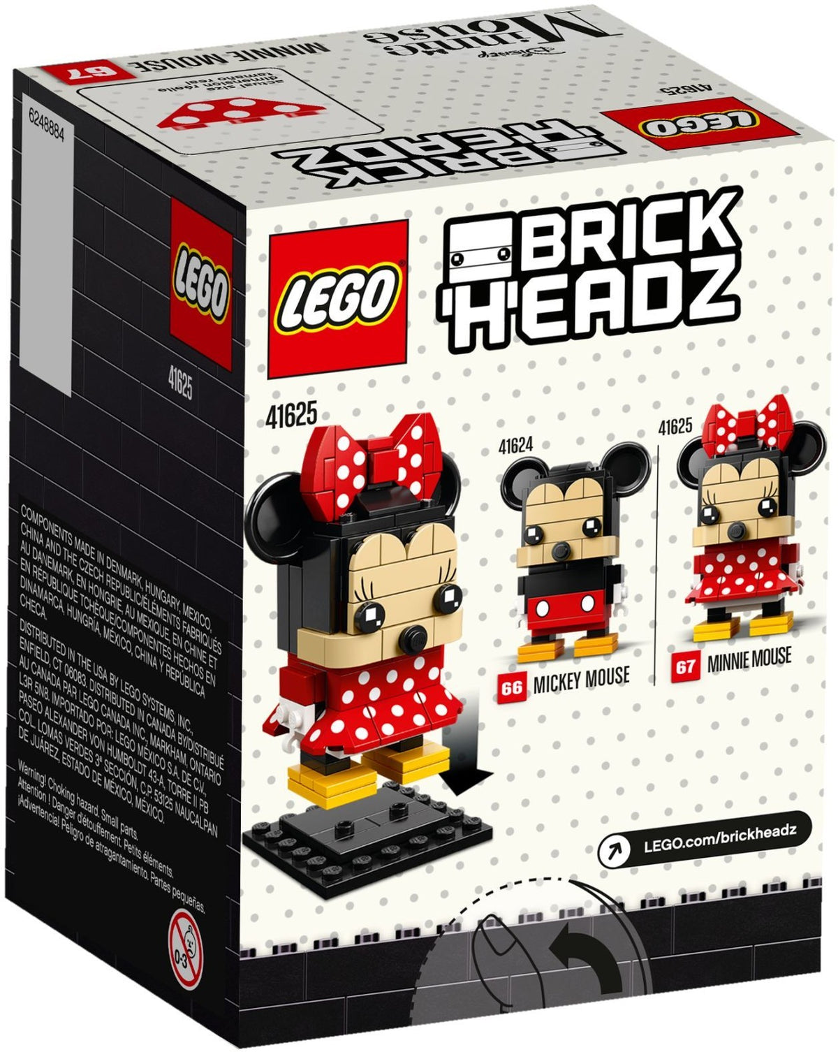 LEGO BrickHeadz 41625 Minnie Maus