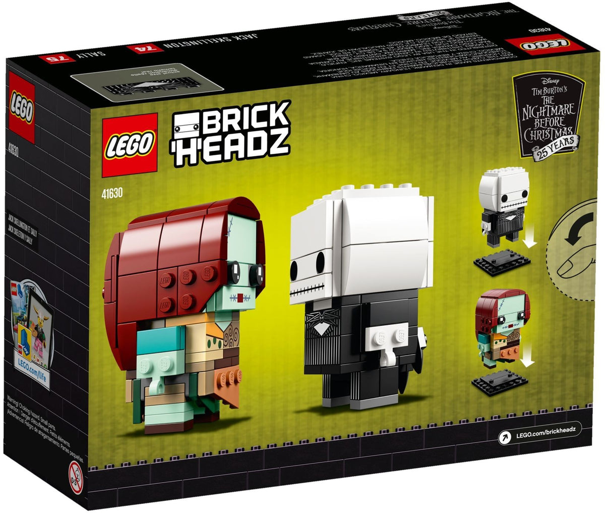 LEGO BrickHeadz 41630 Jack Skellington und Sally