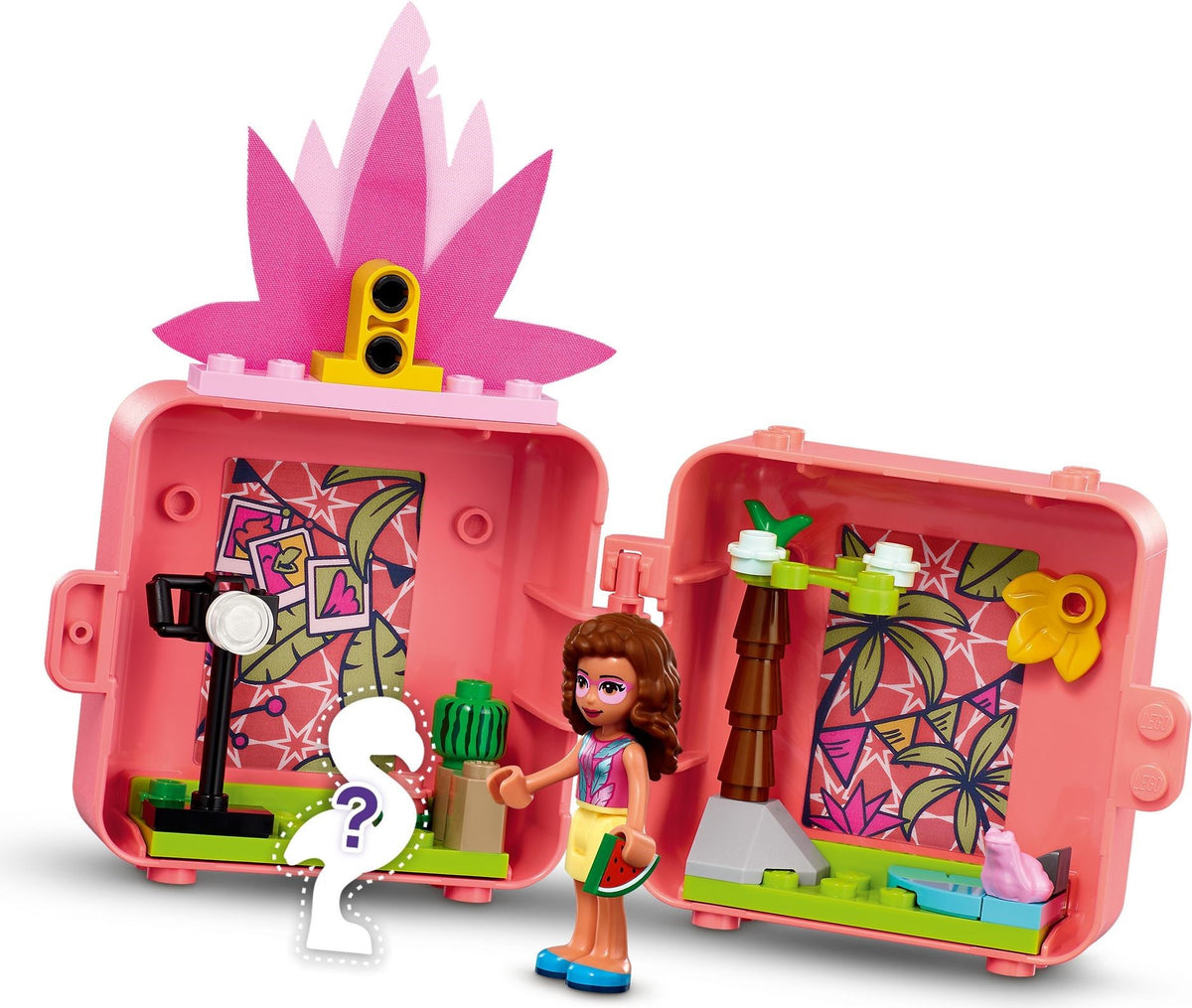 LEGO Friends 41662 Olivias Flamingo-Würfel