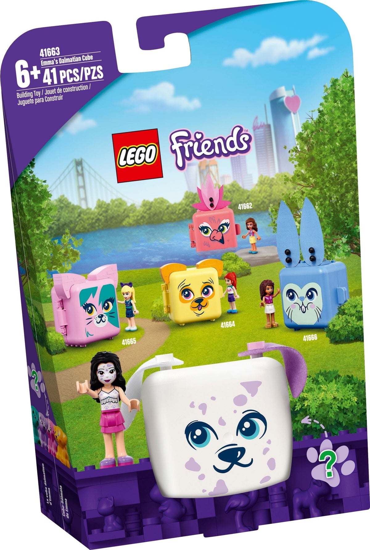 LEGO Friends 41663 Emmas Dalmatiner-Würfel