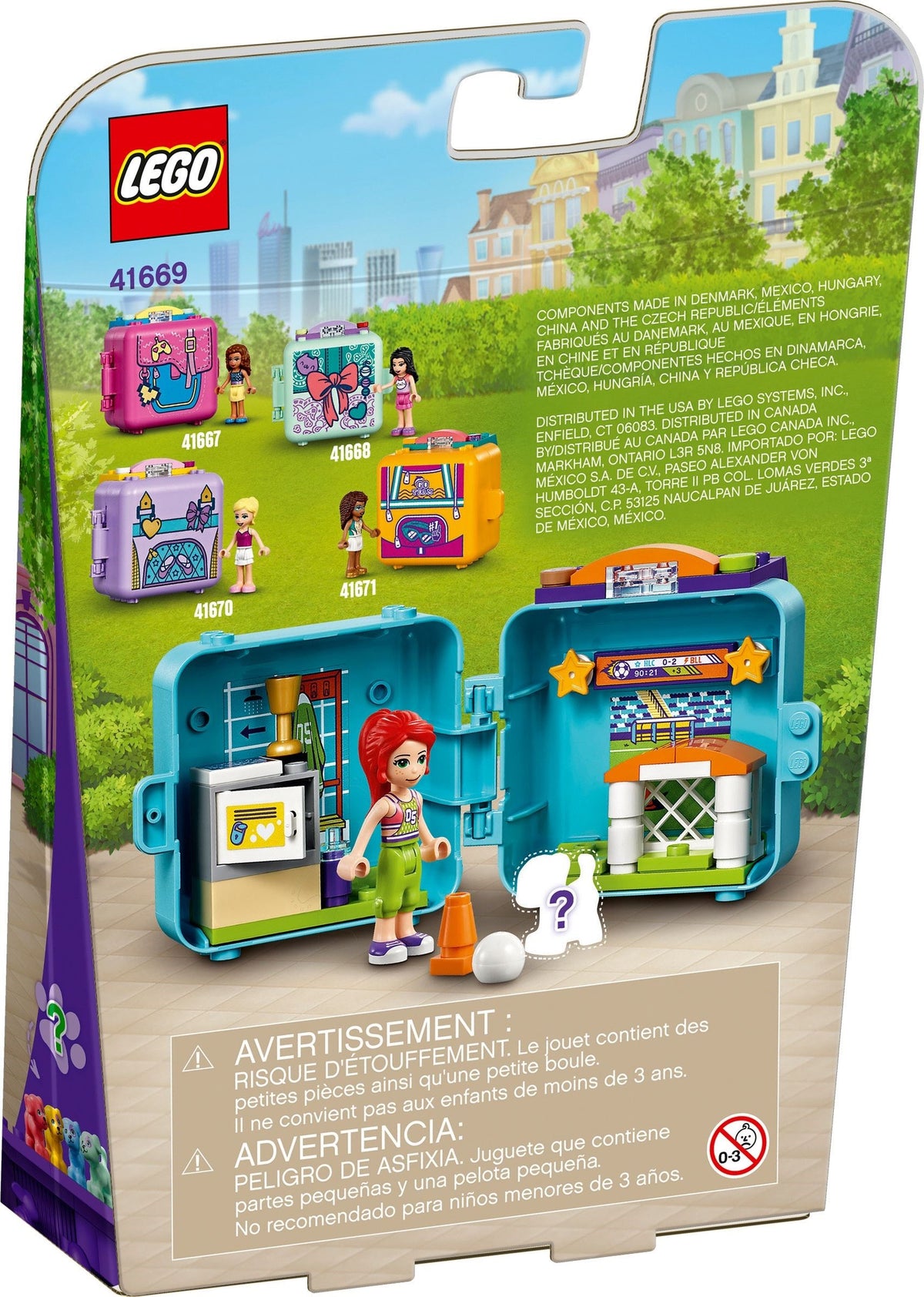LEGO Friends 41669 Mias Fußball-Würfel