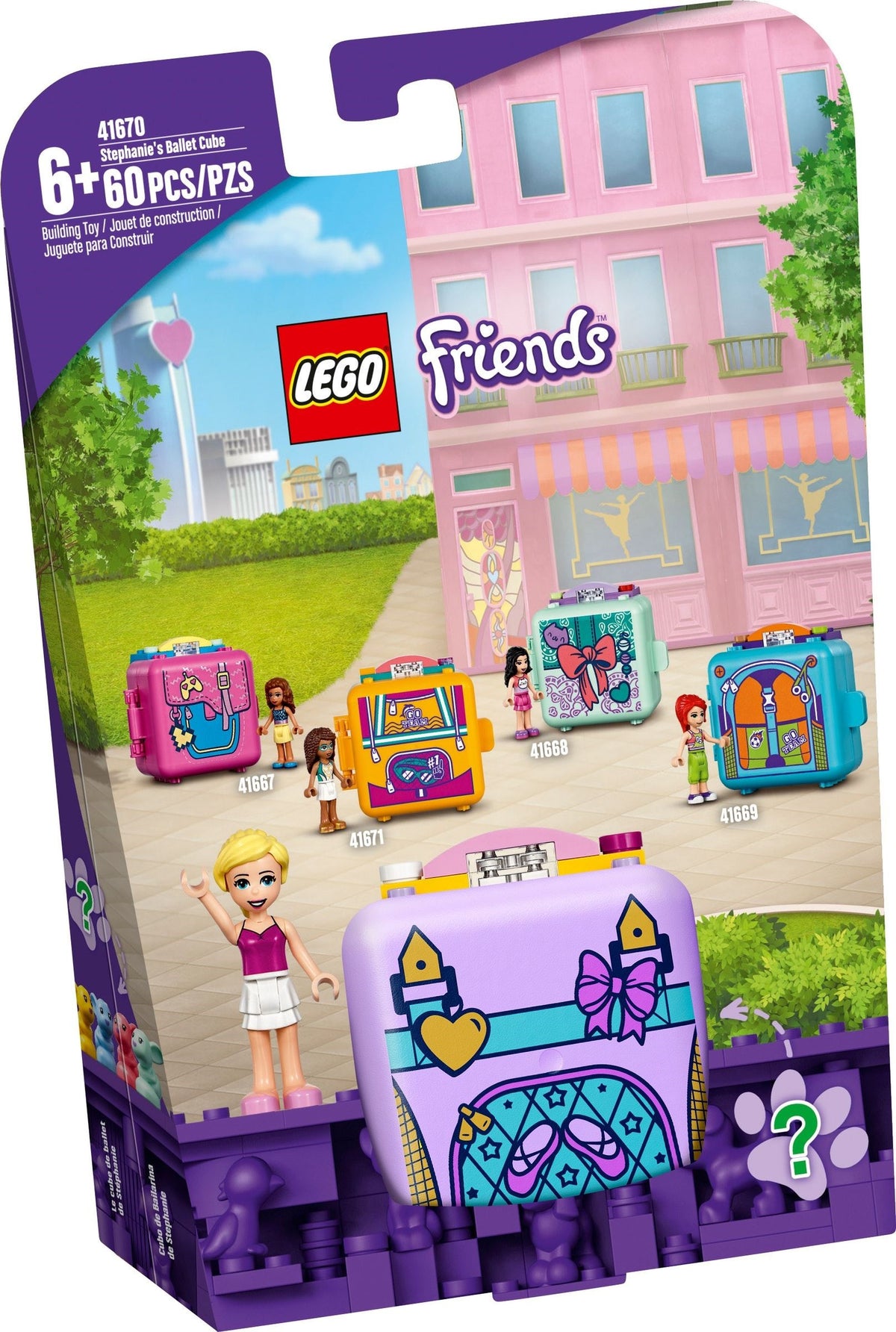LEGO Friends 41670 Stephanies Ballett-Würfel