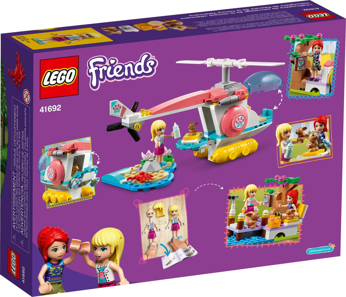 LEGO Friends 41692 Tierrettungshubschrauber