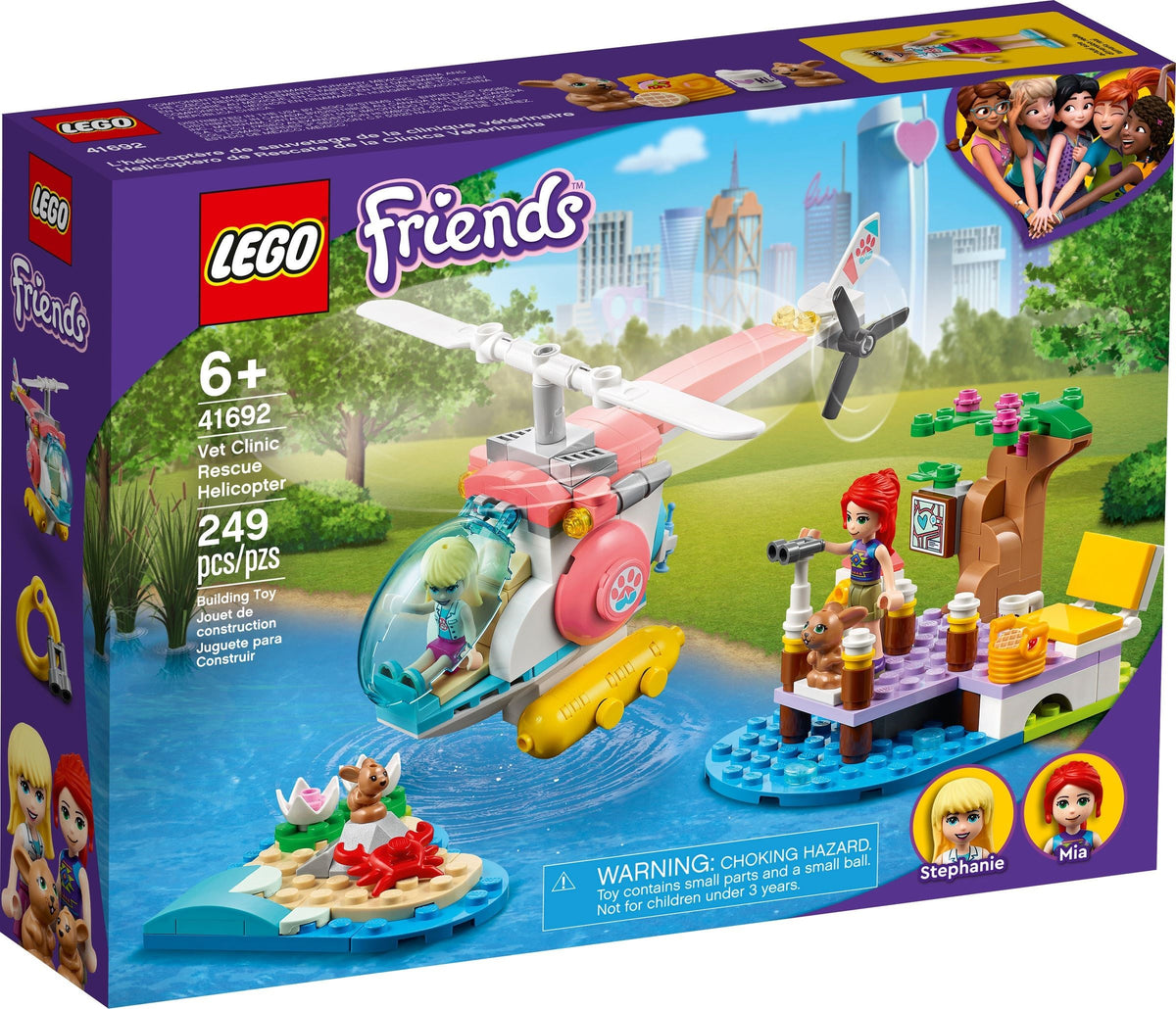 LEGO Friends 41692 Tierrettungshubschrauber