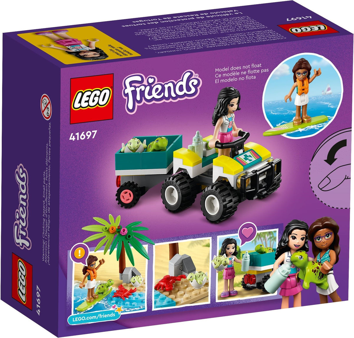 LEGO Friends 41697 Schildkröten-Rettungswagen
