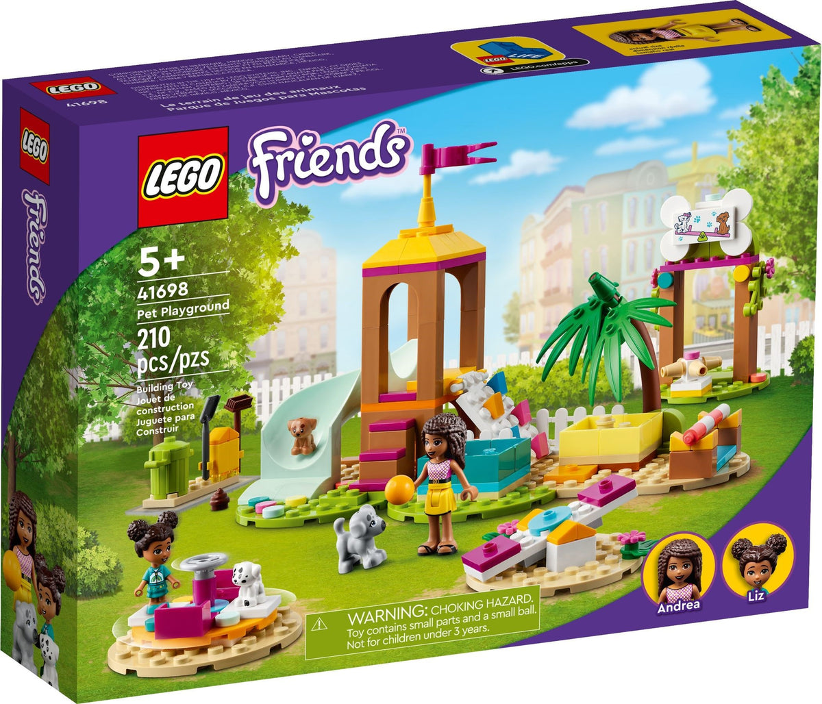 LEGO Friends 41698 Tierspielplatz