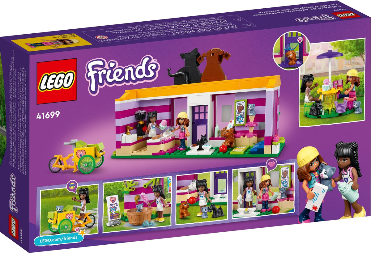 LEGO Friends 41699 Tieradoptionscafé