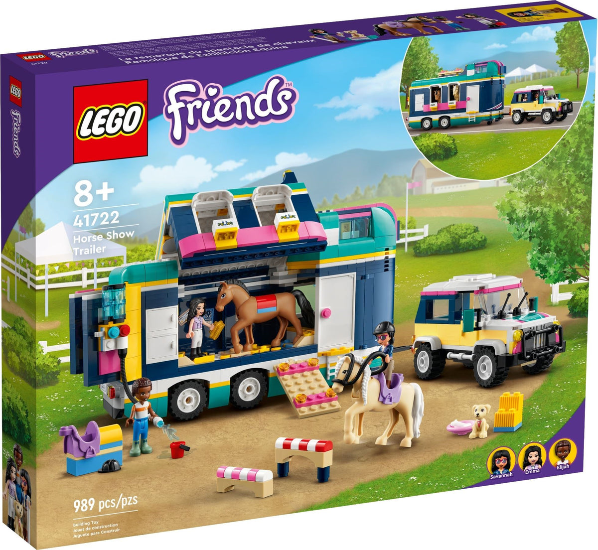 LEGO Friends 41722 Pferdeanhänger