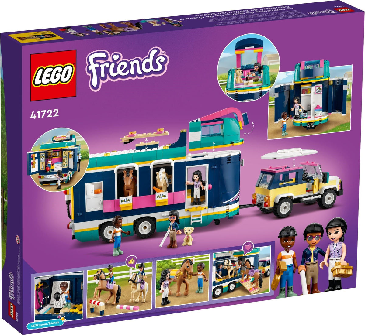LEGO Friends 41722 Pferdeanhänger
