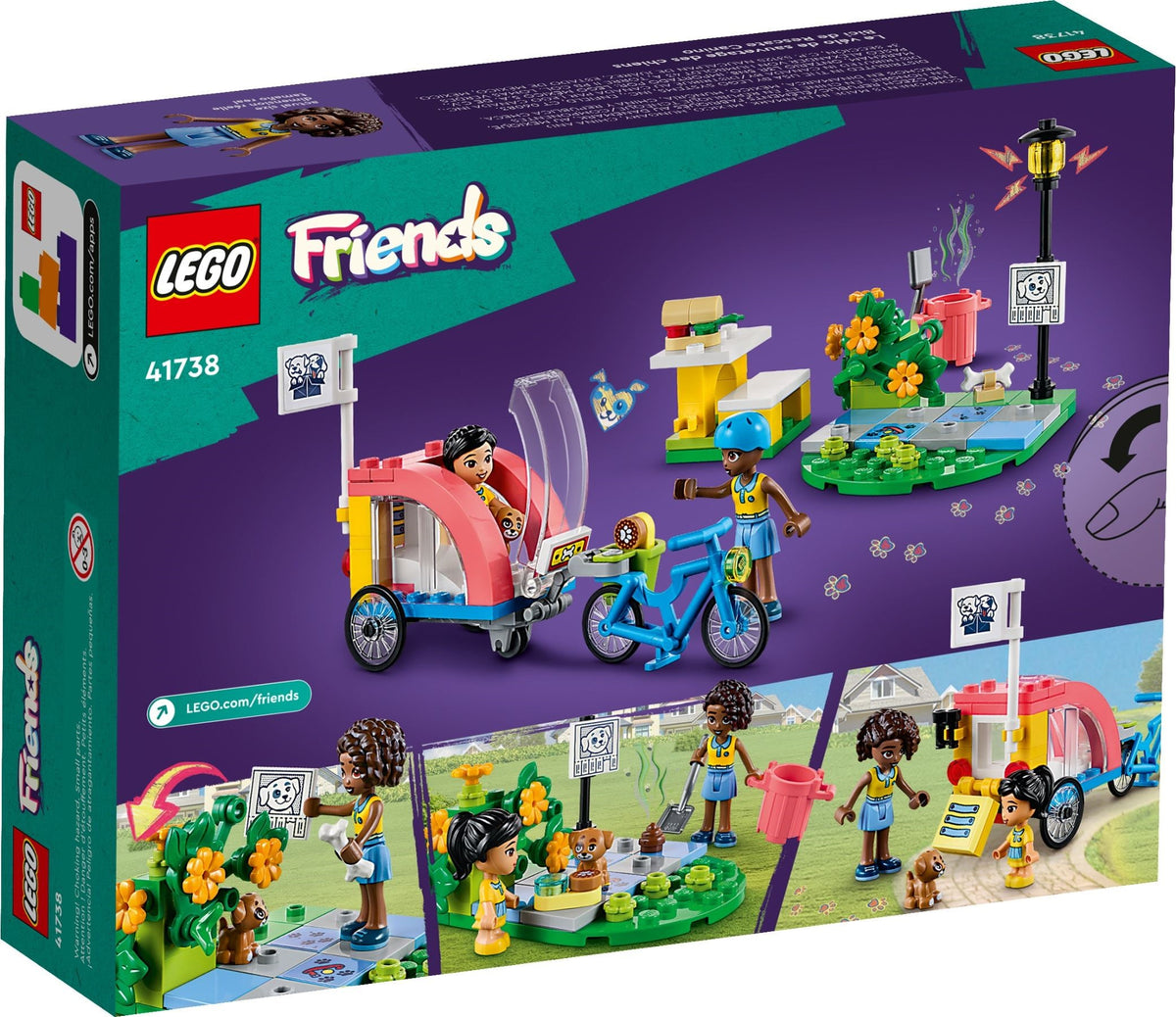 LEGO Friends 41738 Hunderettungsfahrrad