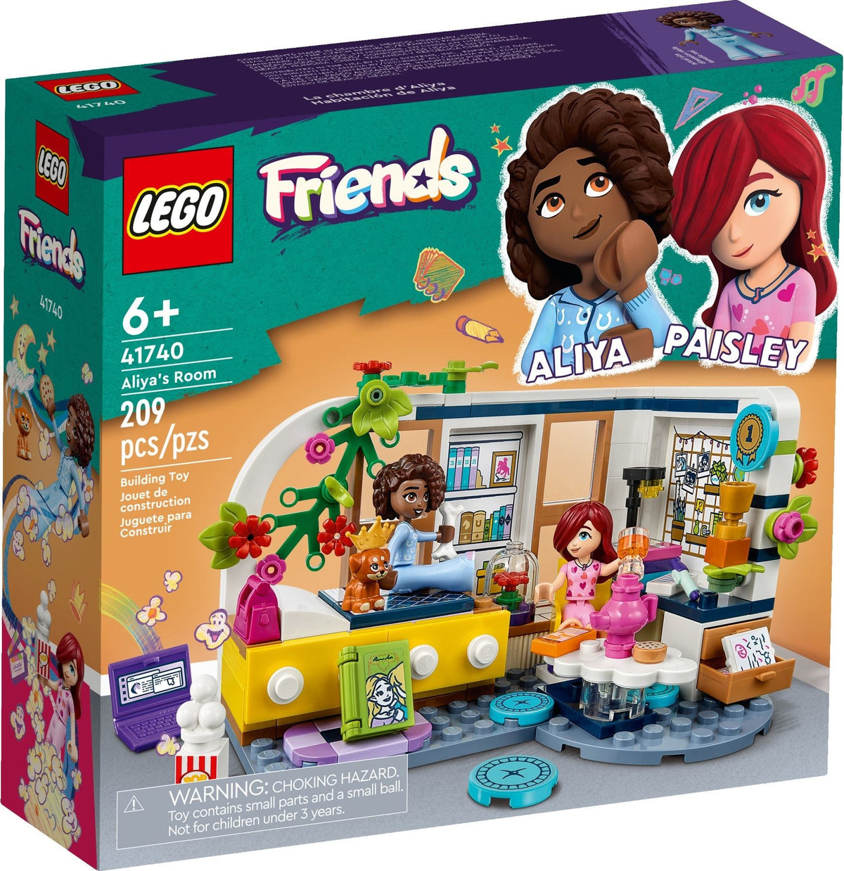 LEGO Friends 41740 Aliyas Zimmer