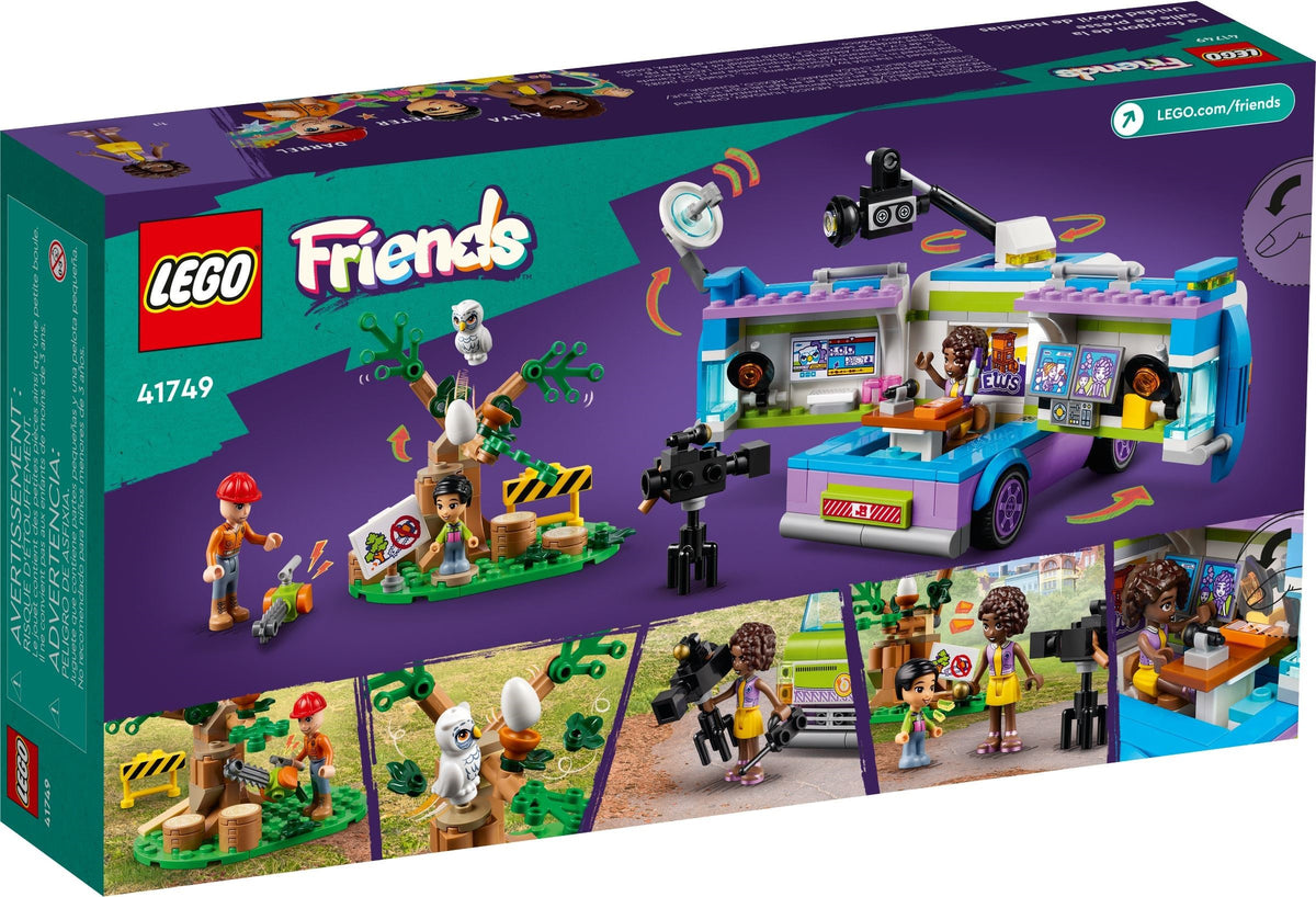 LEGO Friends 41749 Nachrichtenwagen