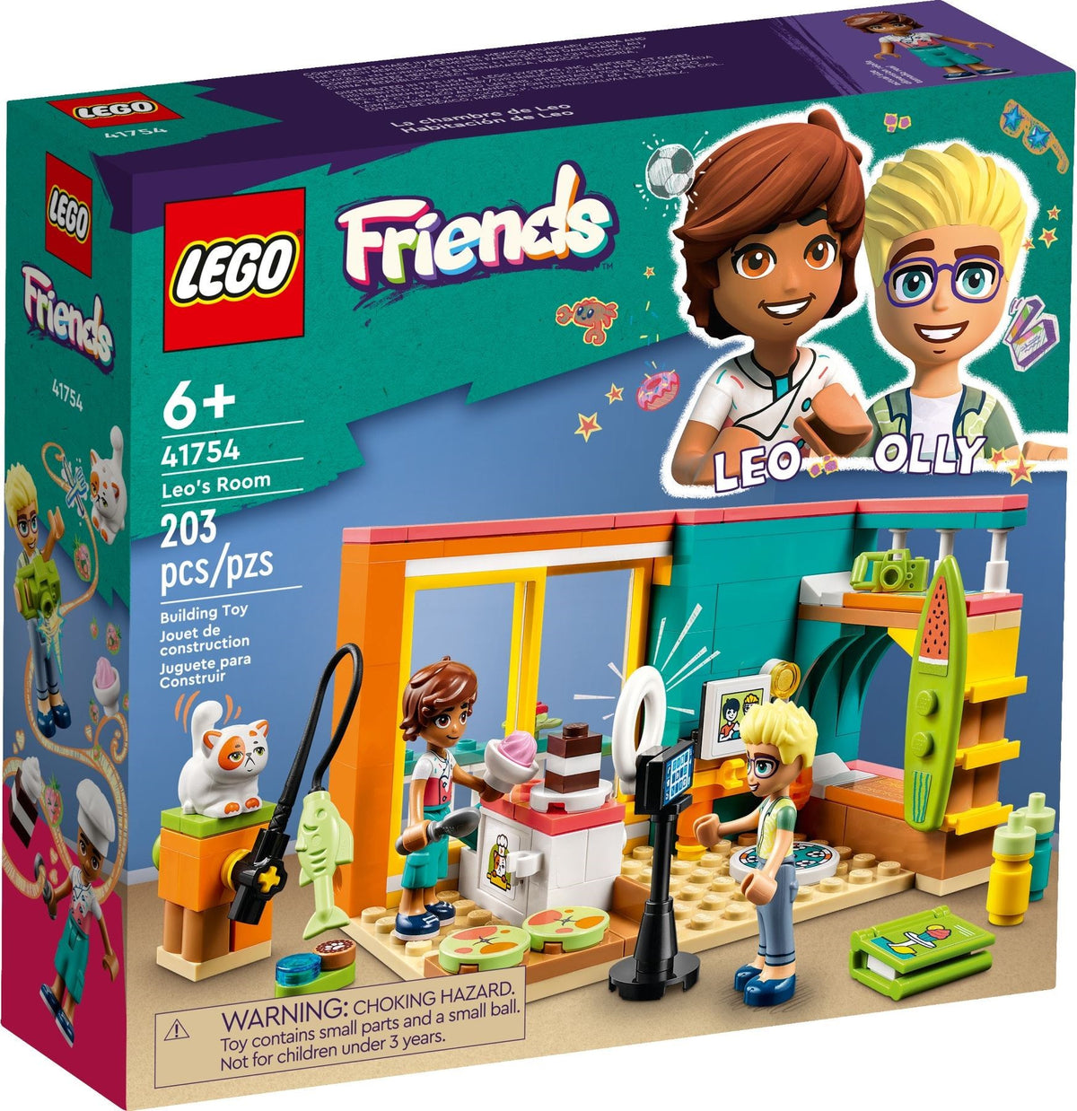 LEGO Friends 41754 Leos Zimmer
