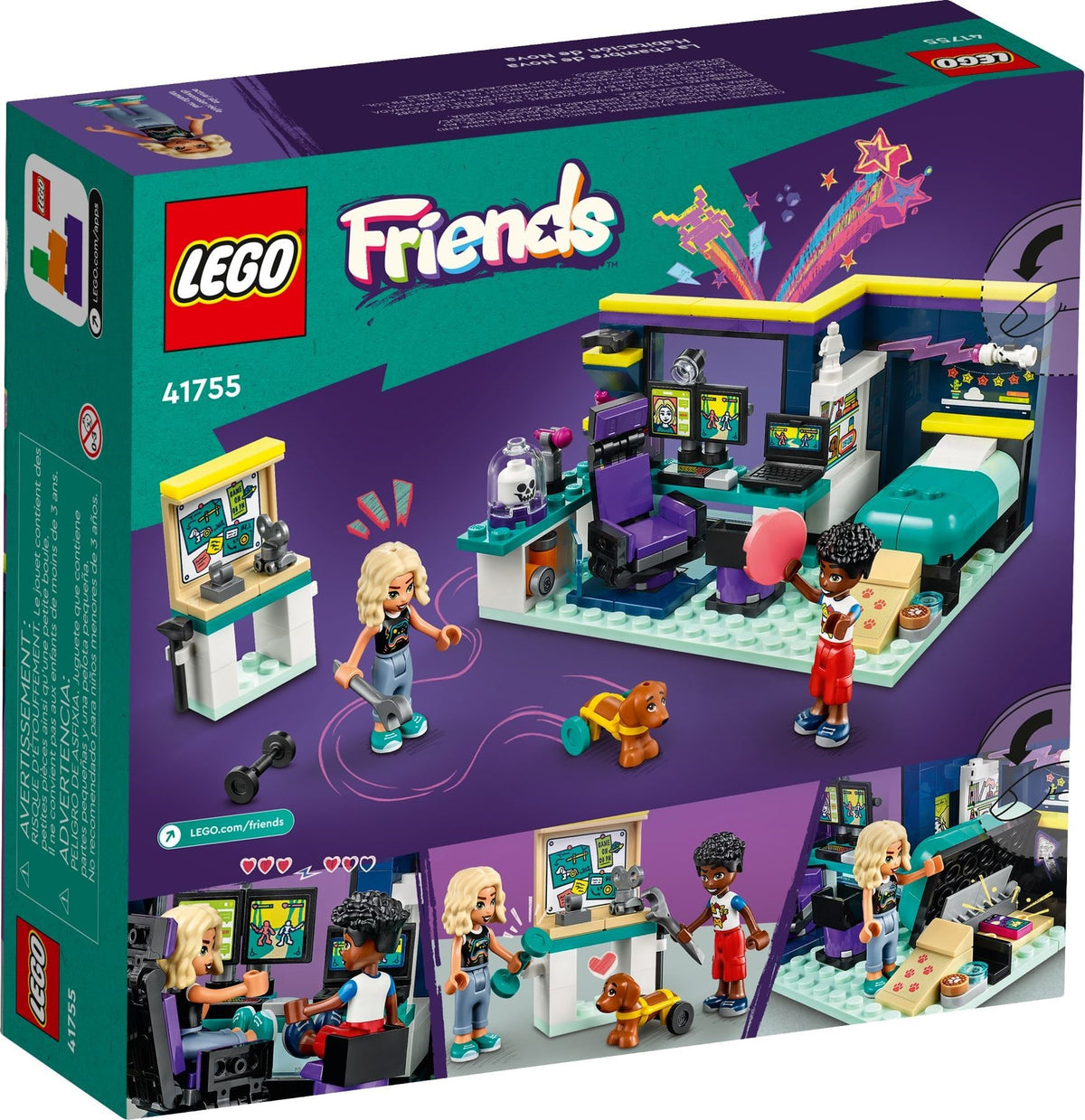 LEGO Friends 41755 Novas Zimmer