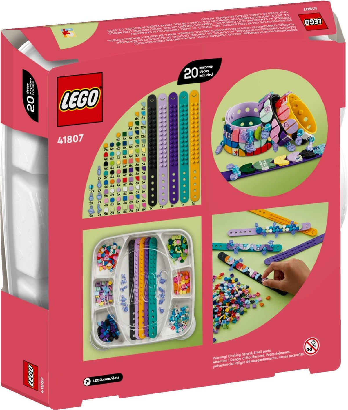 LEGO Dots 41807 Armbanddesign Kreativset