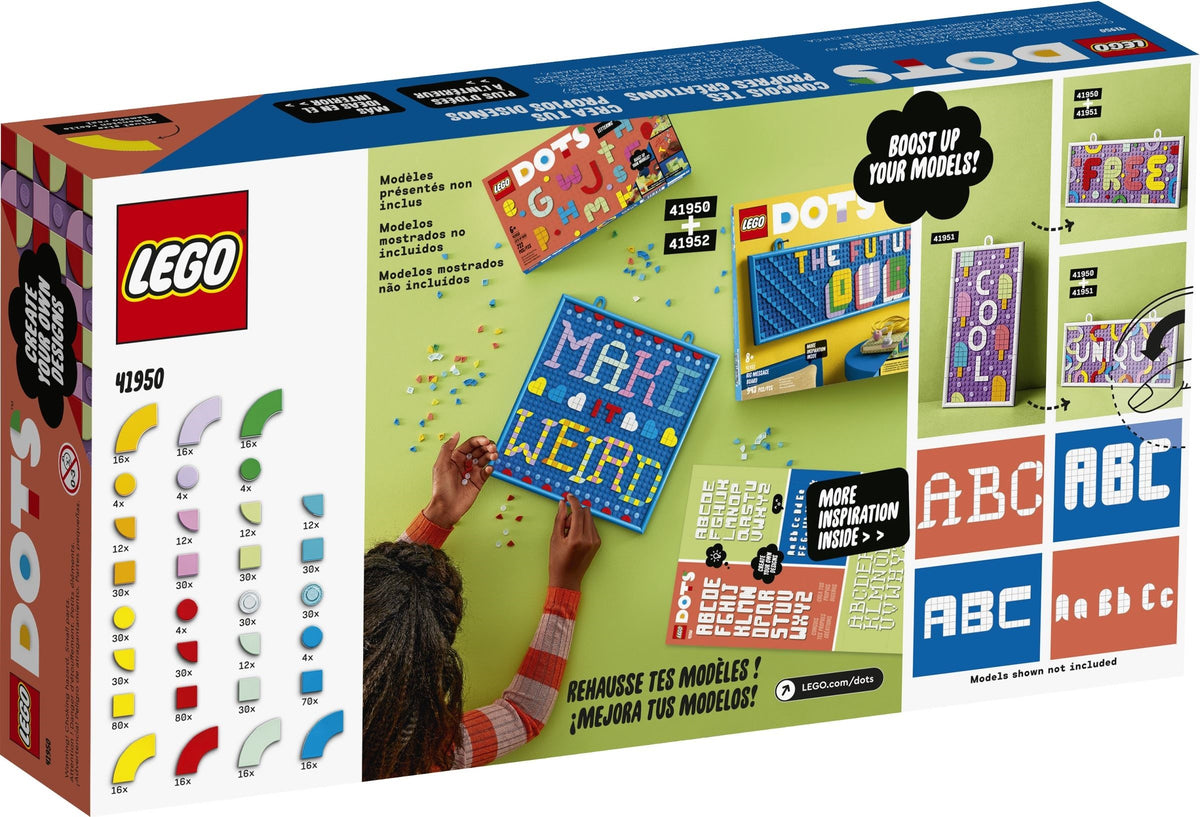 LEGO Dots 41950 Ergänzungsset XXL – Botschaften