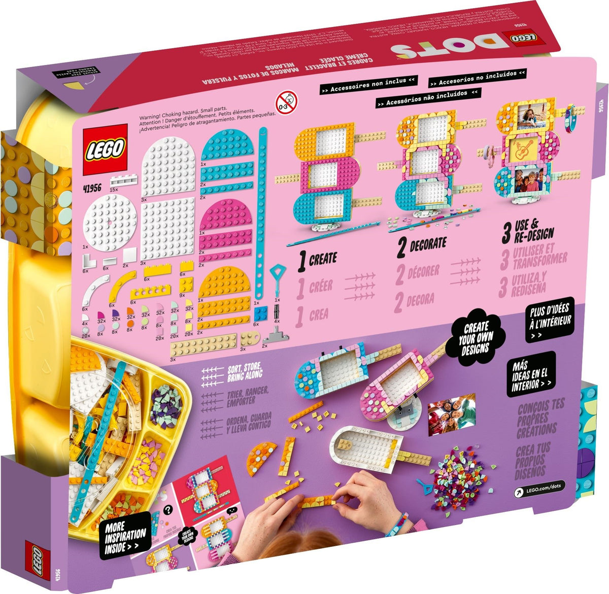 LEGO Dots 41956 Eiscreme Bilderrahmen & Armband