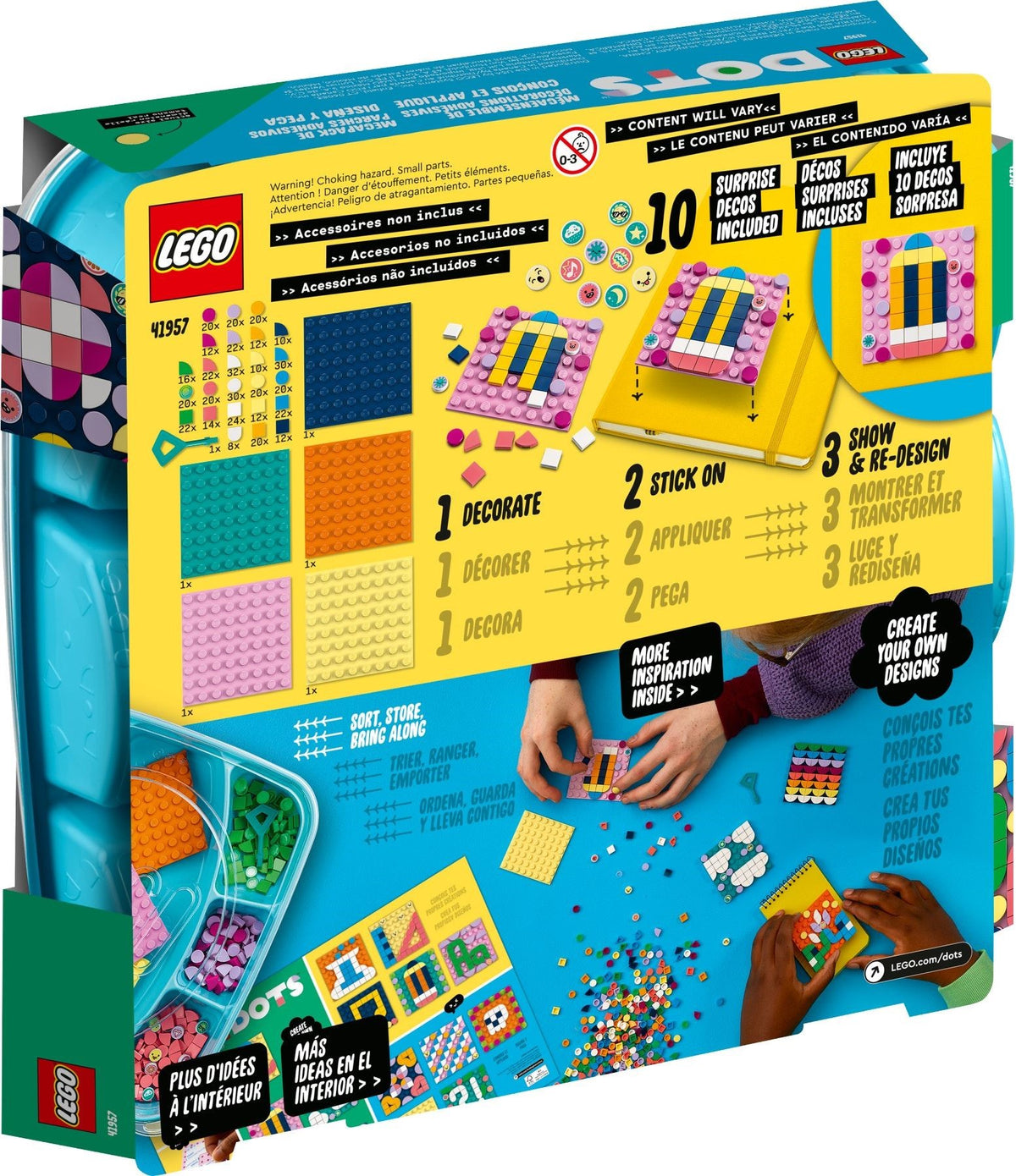 LEGO Dots 41957 Kreativ-Aufkleber Set