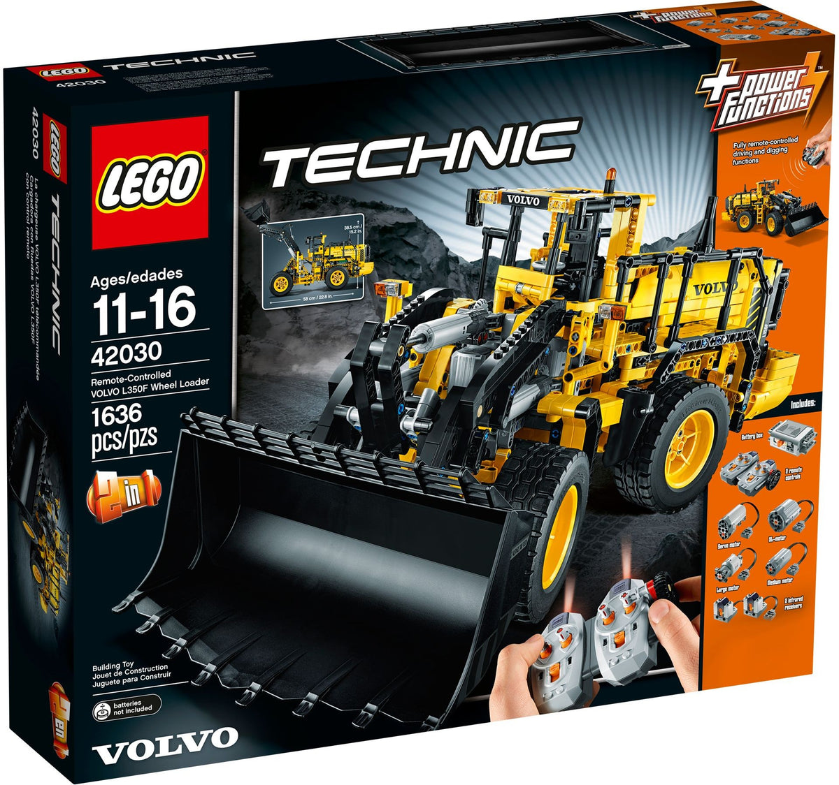 LEGO Technic 42030 VOLVO L350F Radlader