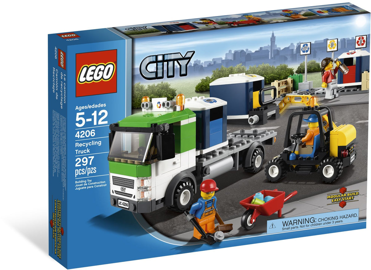 LEGO City 4206 Recycling-Truck