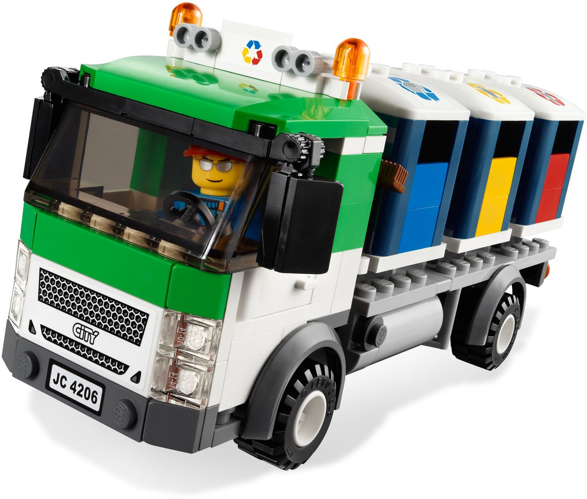LEGO City 4206 Recycling-Truck