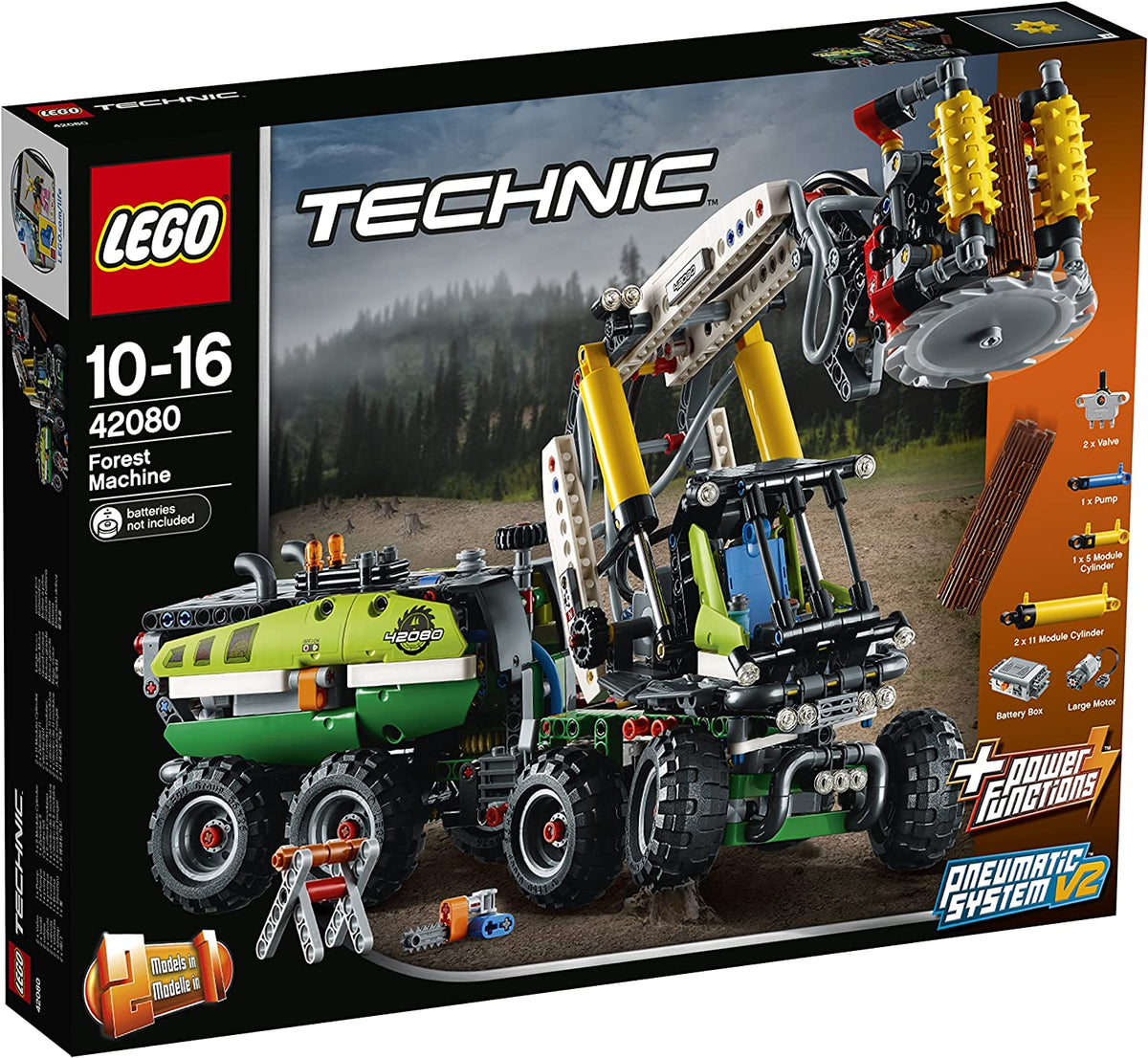 LEGO Technic 42080 Harvester-Forstmaschine