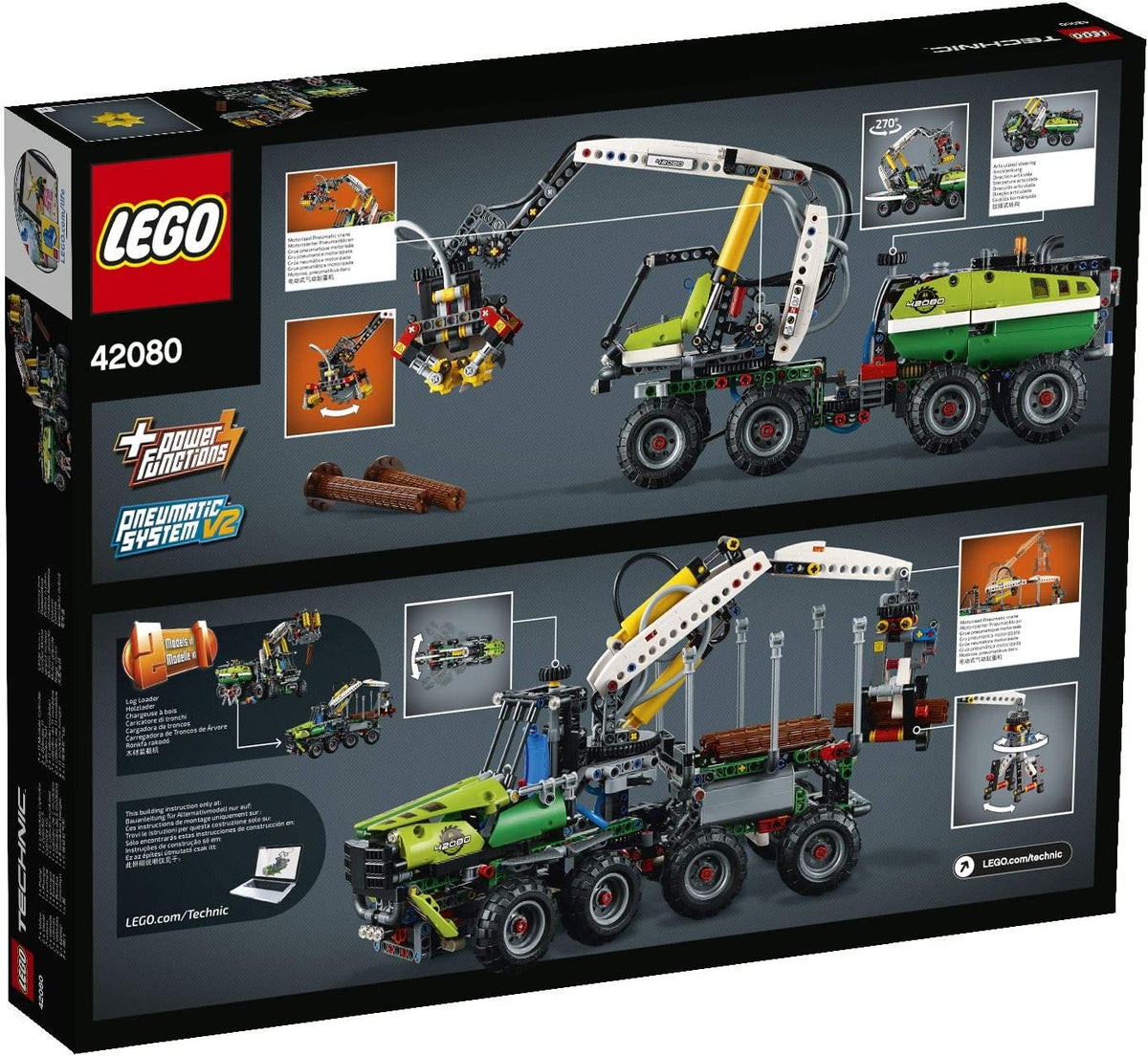 LEGO Technic 42080 Harvester-Forstmaschine