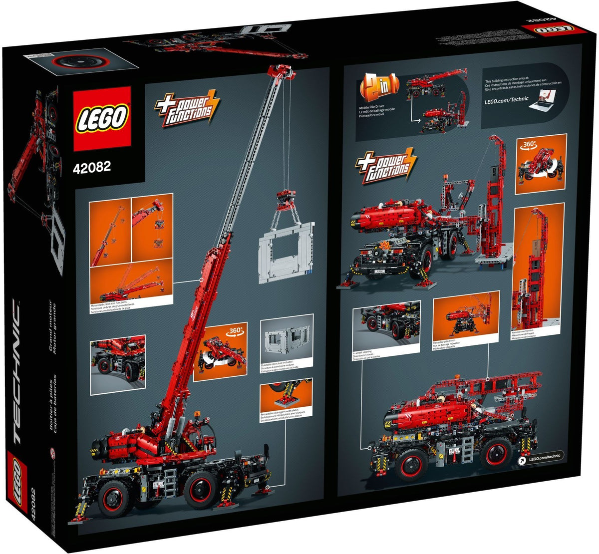 LEGO Technic 42082 Geländegängiger Kranwagen