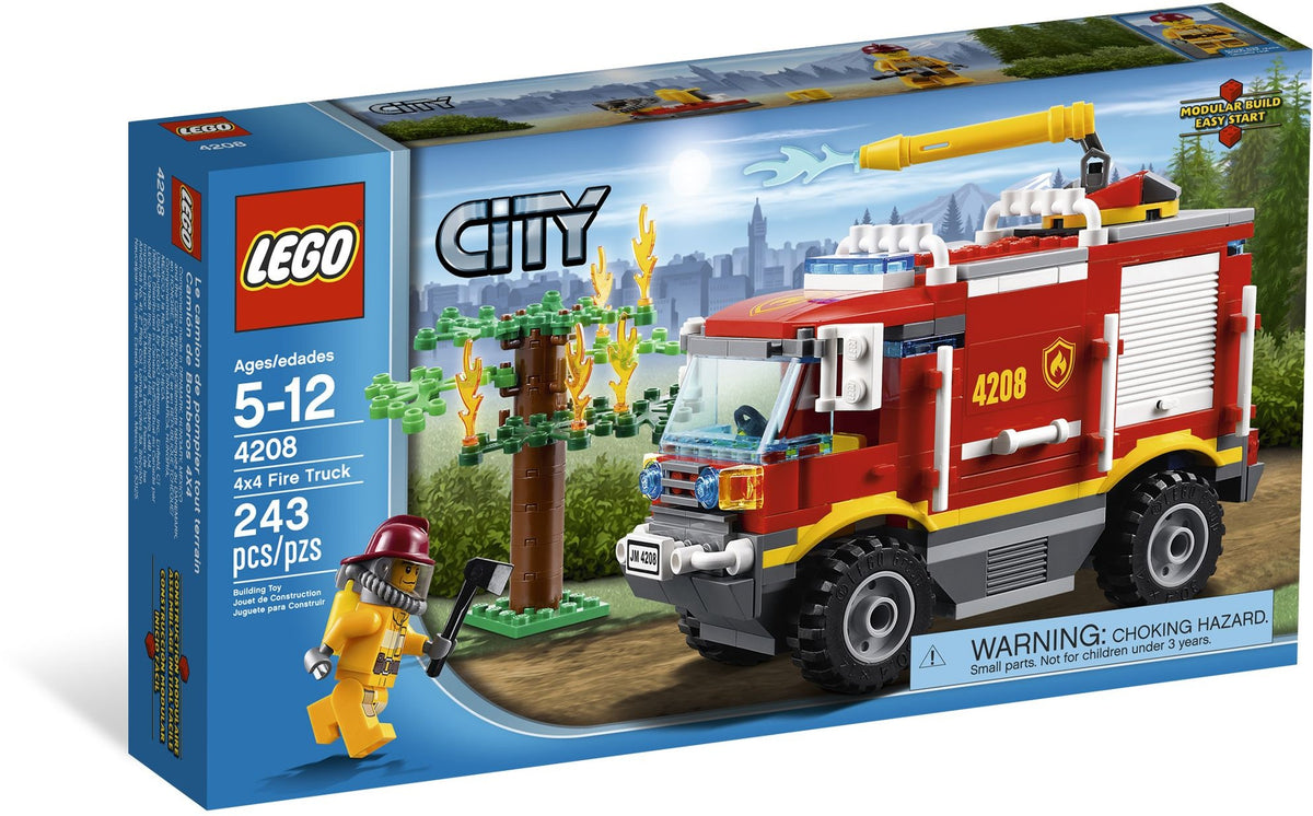 LEGO City 4208 Feuerwehr-Geländetruck