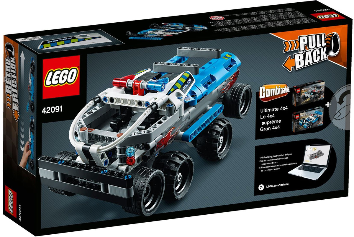 LEGO Technic 42091 Polizei-Verfolgungsjagd