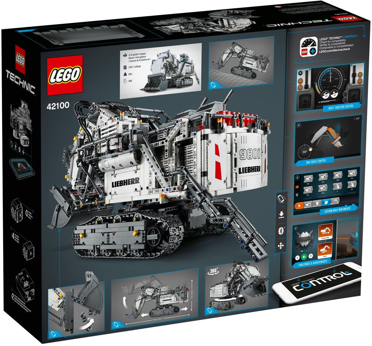 LEGO Technic 42100 Liebherr Bagger R 9800