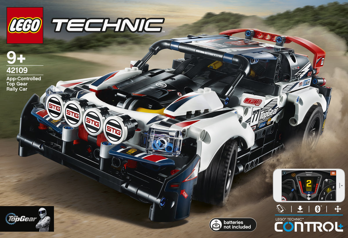 LEGO Technic 42109 Top-Gear Ralleyauto mit App-Steuerung
