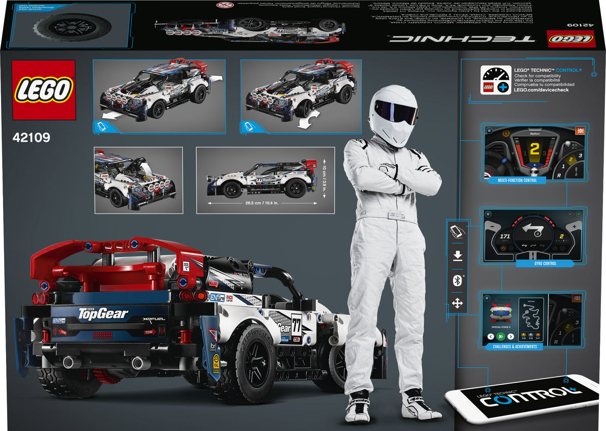 LEGO Technic 42109 Top-Gear Ralleyauto mit App-Steuerung