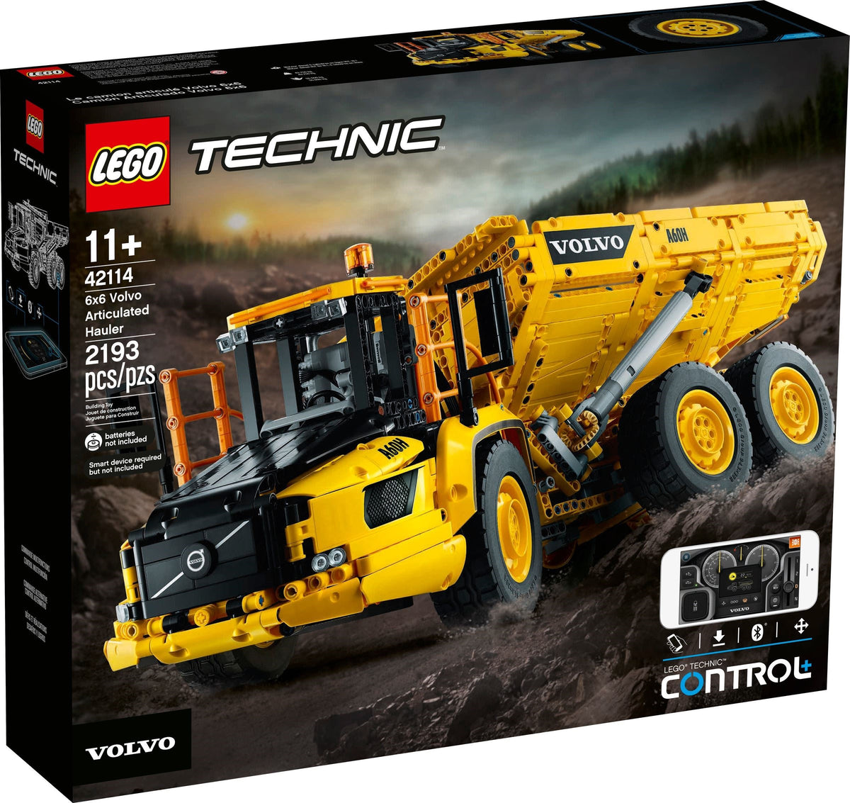 LEGO Technic 42114 VOLVO A60H Knickgelenk-Kipper