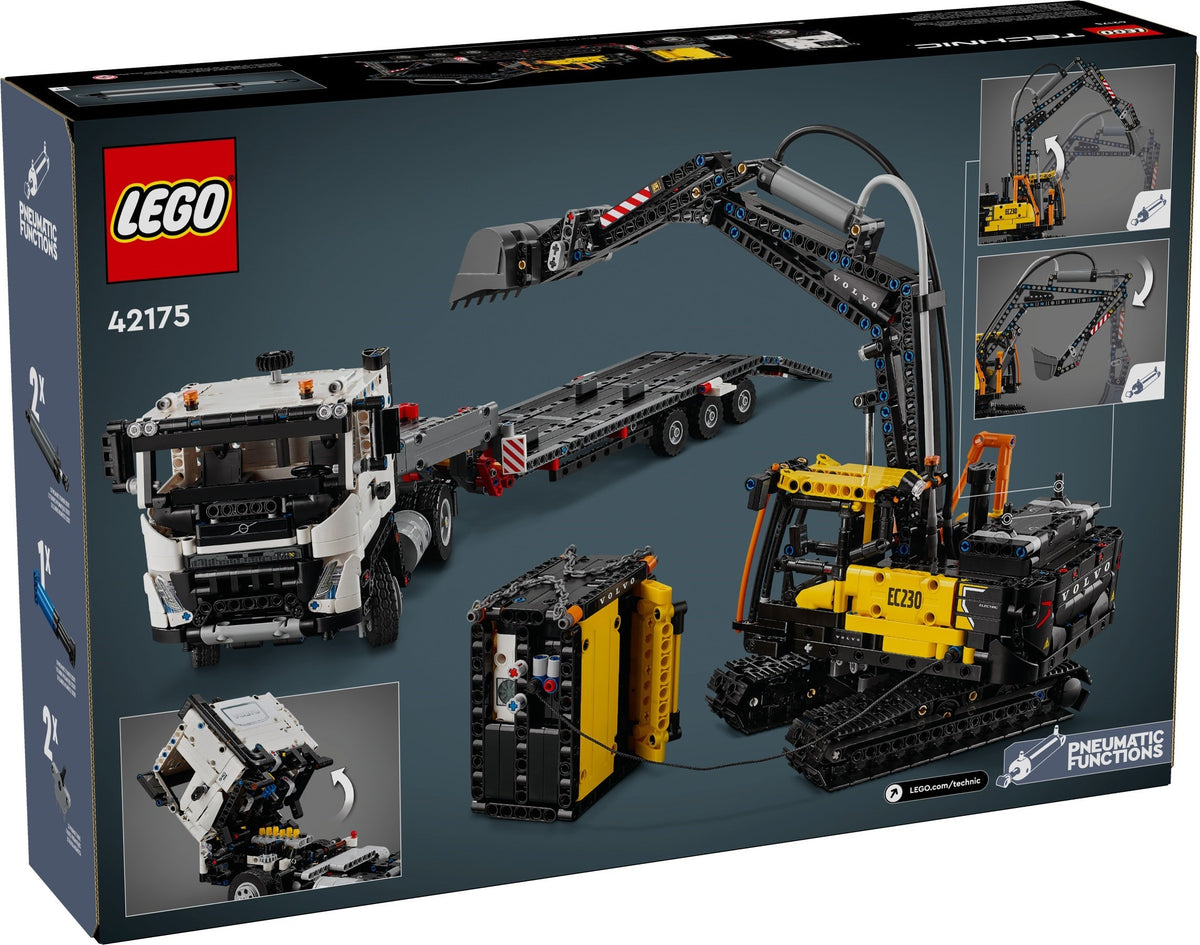 LEGO Technic 42175 Volvo FMX LKW mit EC230 Electric Raupenbagger