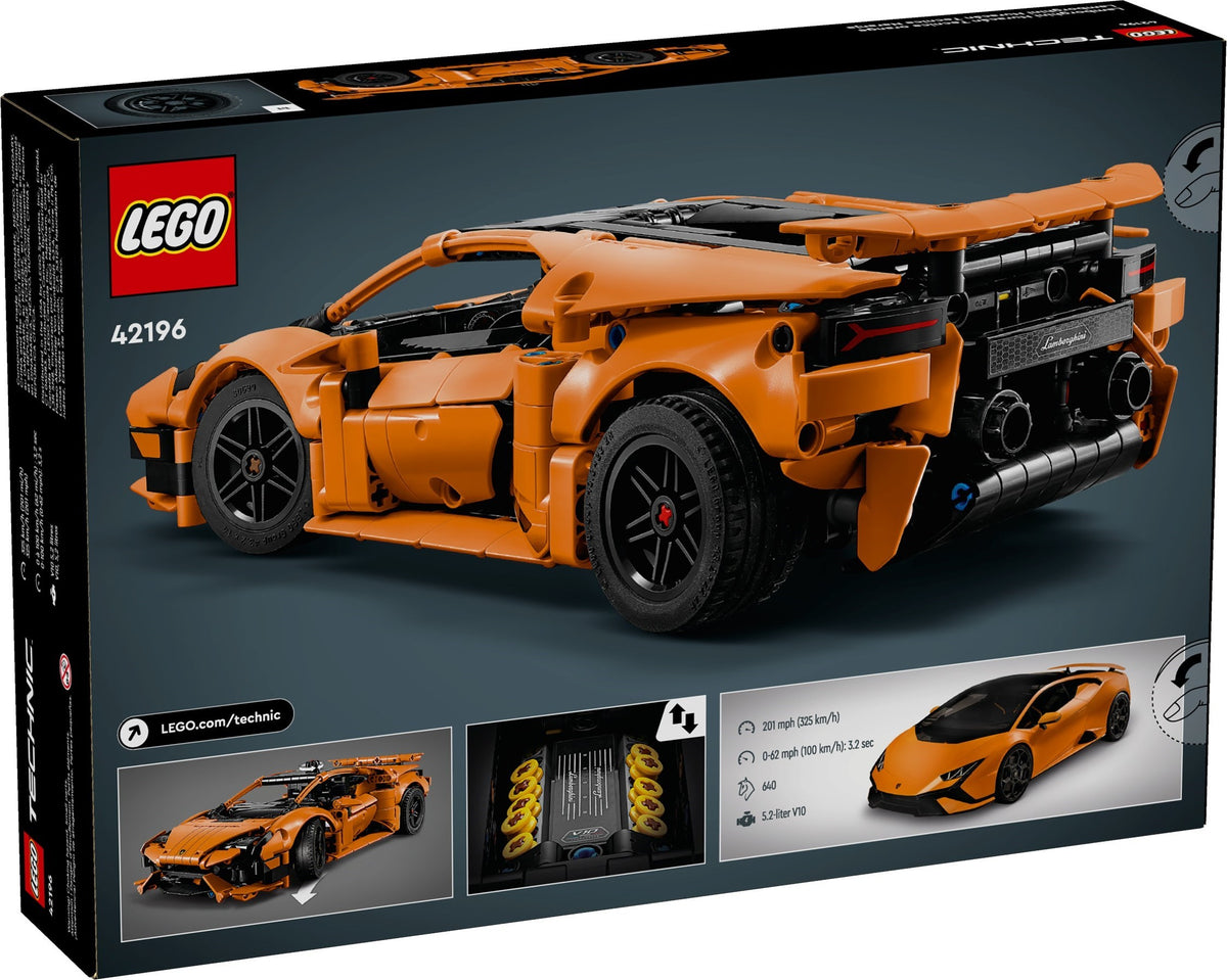 LEGO Technic 42196 Lamborghini Huracán Tecnica Orange