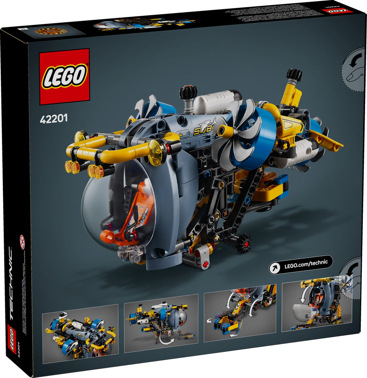 LEGO Technic 42201 Tiefseeforscher U-Boot