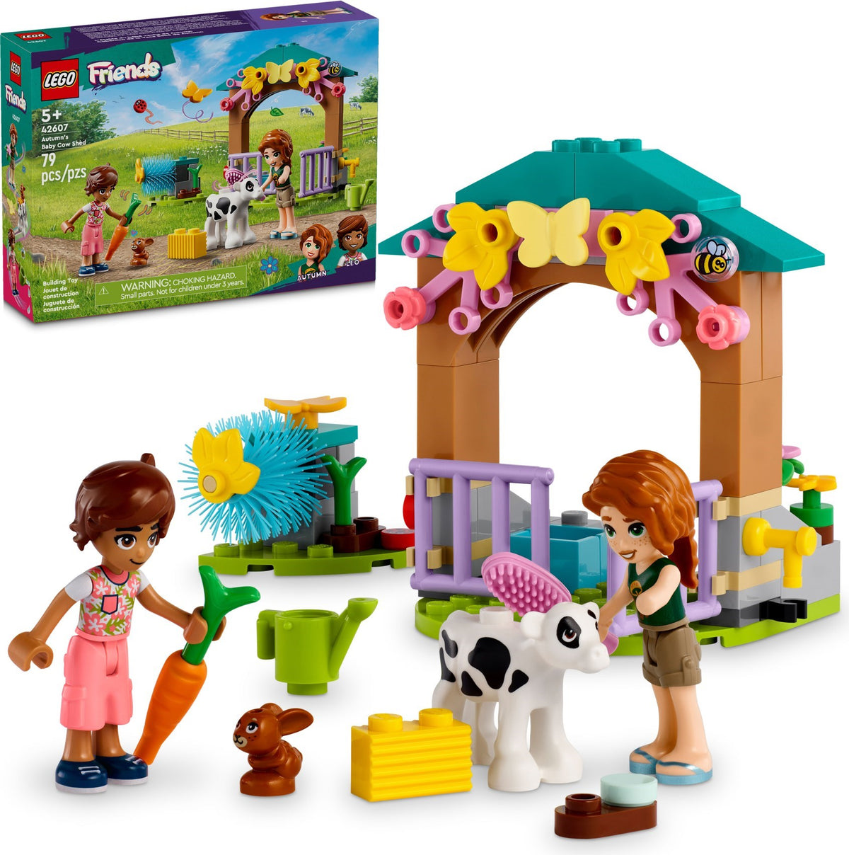 LEGO Friends 42607 Autumns Kälbchenstall