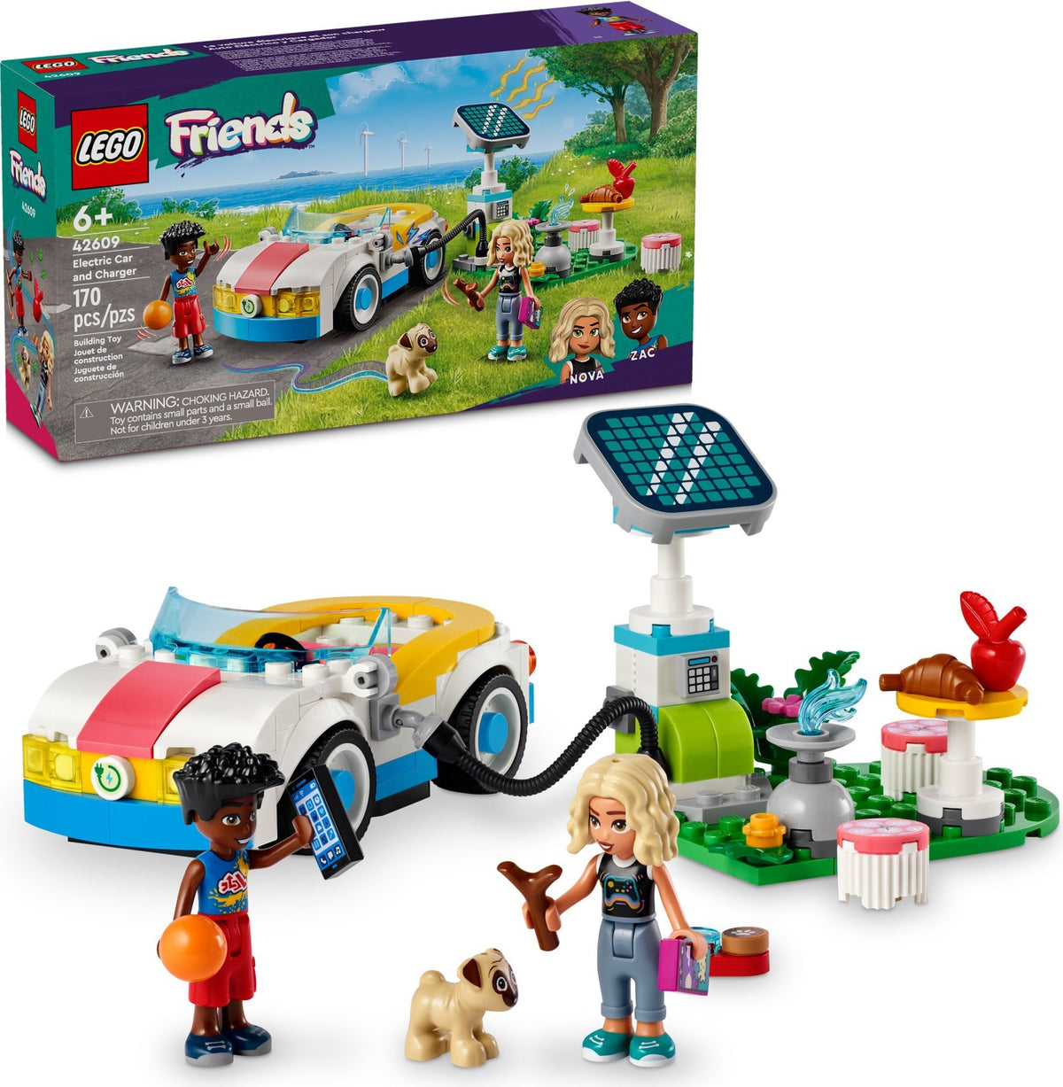 LEGO Friends 42609 E-Auto mit Ladestation